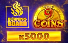 9 Coins Gold Burning Board - Voltent