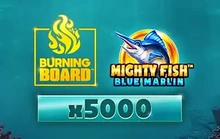 Mighty Fish - Blue Marlin Burning Board - Voltent