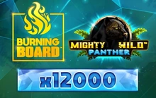 Mighty Wild - Panther Diamond Burning Board - Voltent