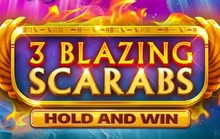 3 Blazing Scarabs Hold and Win - Kalamba games