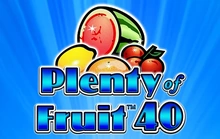 Plenty of Fruit 40 - Novomatic_fizzy