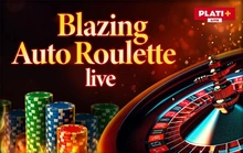 Blazing Auto Roulette LIVE - Platipus