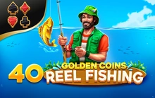 40 Golden Coins Reel Fishing - Amusnet