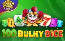 100 Bulky Dice Golden Coins Link - Amusnet