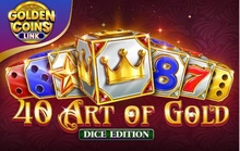 40 Art Of Gold Dice Edition Golden Coins Link - Amusnet