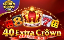 40 Extra Crown Classic Dice Golden Coins Link - Amusnet