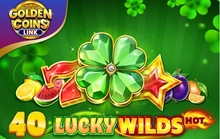 40 Lucky Wilds Hot Golden Coins Link - Amusnet