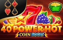 40 Power Hot Coin Boost - Amusnet