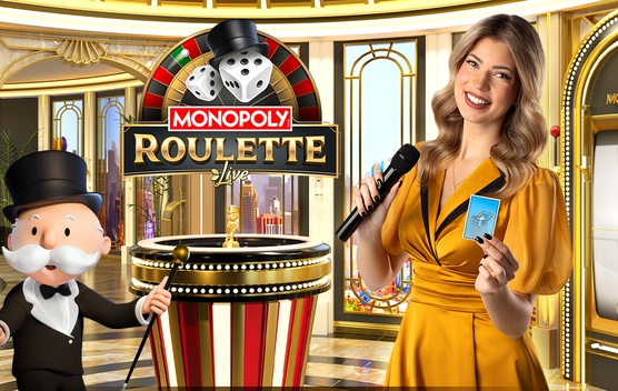 Automat MONOPOLY Roulette od Evolution - zrzut ekranu