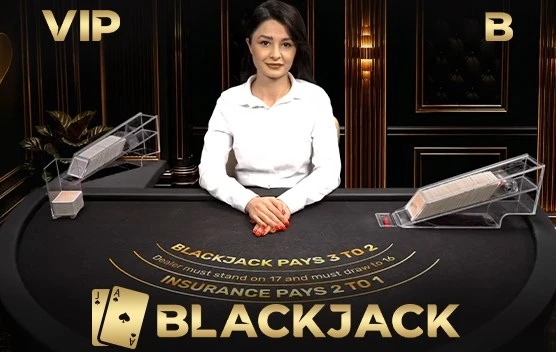 Automat BlackJack VIP B od Live Vegas - zrzut ekranu