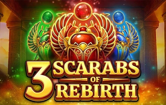 Automat 3 Scarabs Of Rebirth od Spinomenal - zrzut ekranu