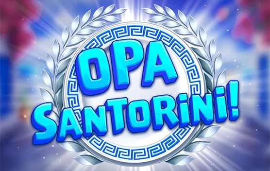 Automat Opa Santorini! od Hacksaw Gaming - zrzut ekranu