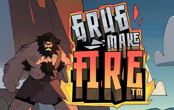 Automat Grug Make Fire od Hacksaw Gaming - zrzut ekranu