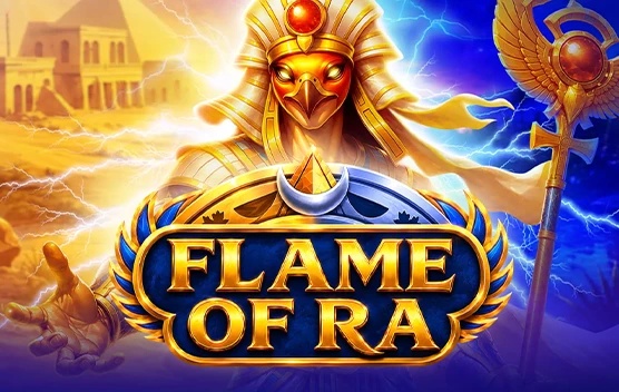 Automat Flame of Ra od Evoplay - zrzut ekranu