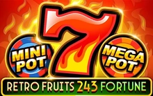 Retro Fruits 243 Fortune - 1Spin4win