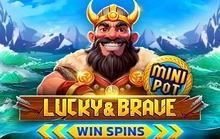 Lucky And Brave Win Spins - 1Spin4win