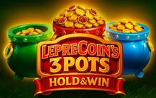 LepreCoin's 3 pots Hold&Win - Playbro