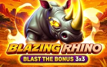 Blazing Rhino - Blast The Bonus 3x3 - Spinomenal
