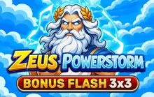 Zeus Powerstorm - Bonus Flash 3x3 - Spinomenal